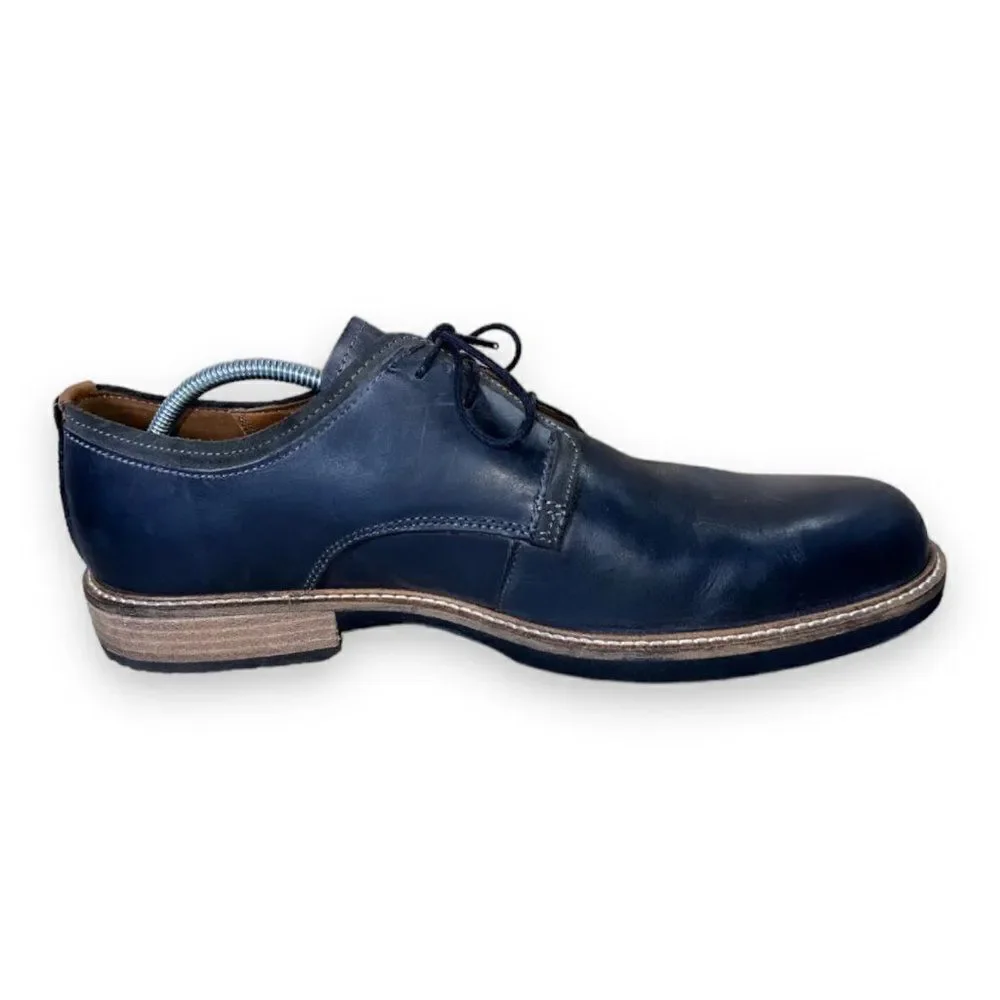 Ecco‎ Kenton Derby Tie Black Leather Oxfords Men's 13.5